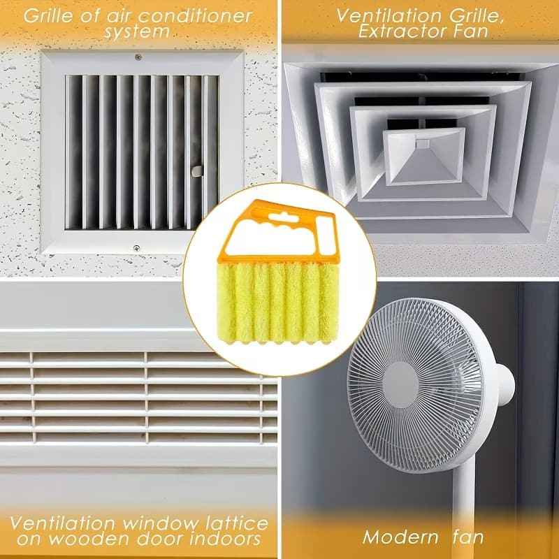 🪟 Multi-Function Blind Cleaning Brush – Clean Dust Easily!