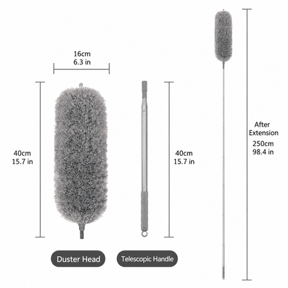 ✨ Extendable Dust Duster – Clean Every Corner Easily!