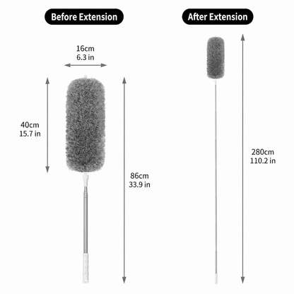 ✨ Extendable Dust Duster – Clean Every Corner Easily!