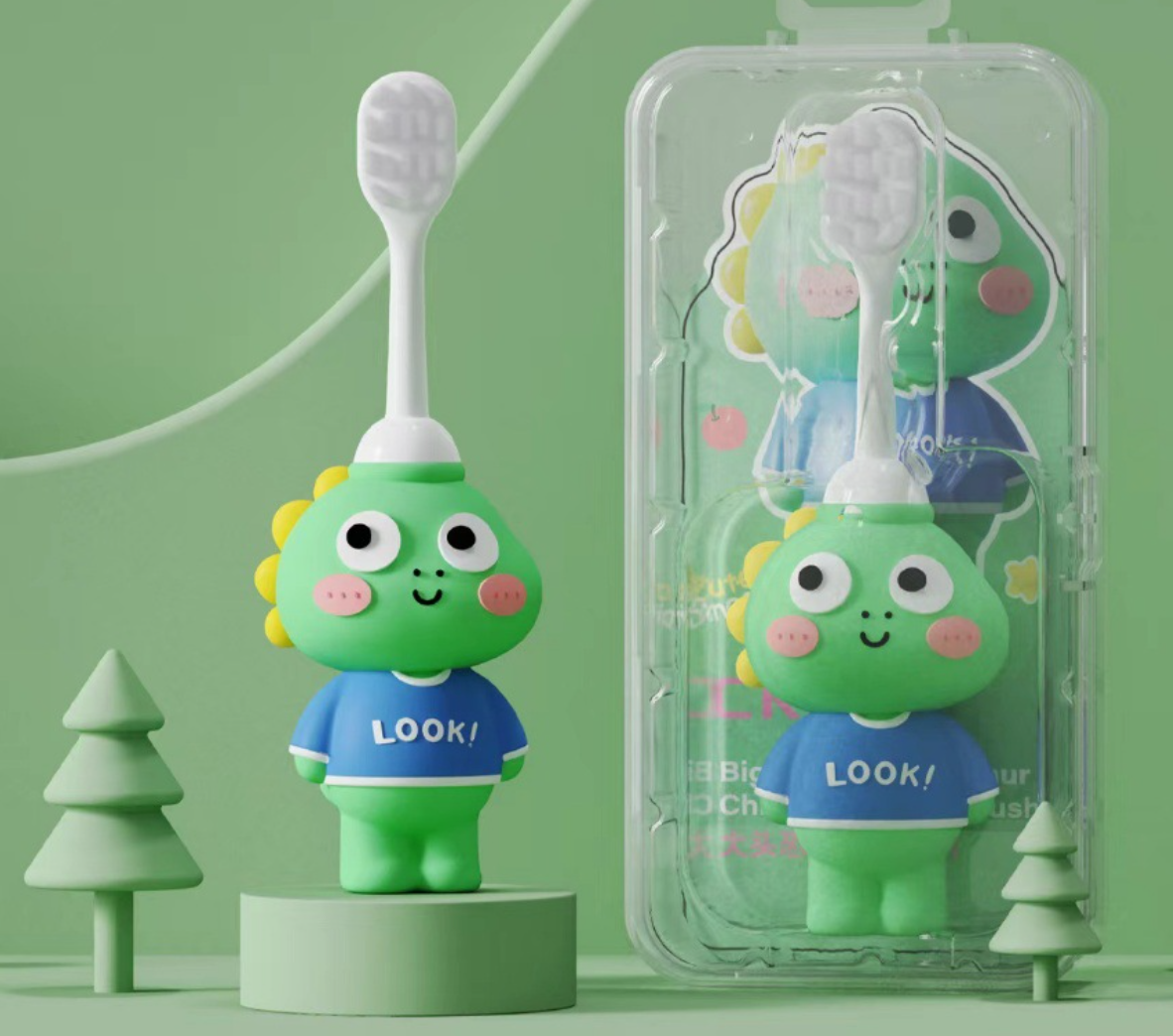Children's Cartoon Soft Bristle Toothbrush
