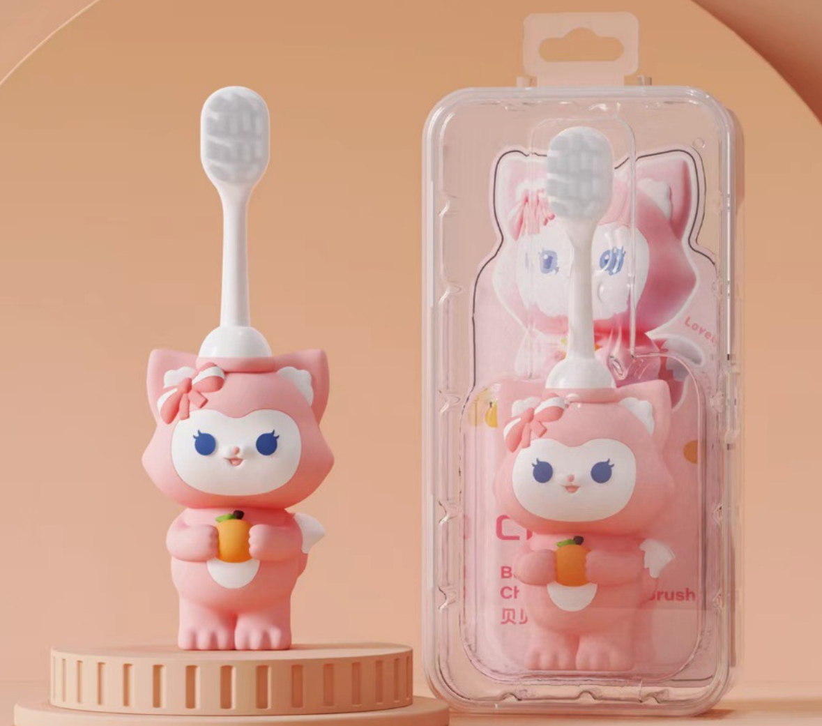 Children's Cartoon Soft Bristle Toothbrush