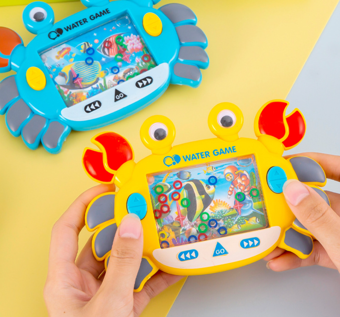 Crab ring toss toy, educational toy for children