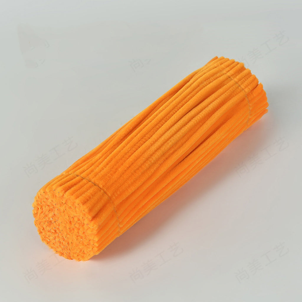 【100 Pcs】DIY handmade twisting stick，Soft plush craft sticks