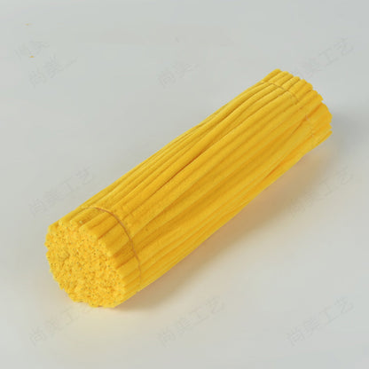 【100 Pcs】DIY handmade twisting stick，Soft plush craft sticks