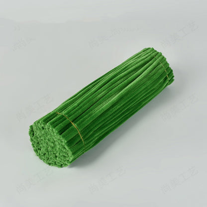 【100 Pcs】DIY handmade twisting stick，Soft plush craft sticks