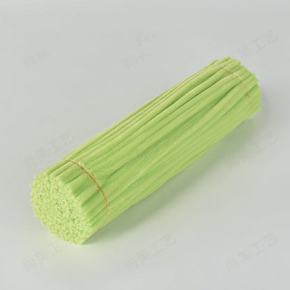 【100 Pcs】DIY handmade twisting stick，Soft plush craft sticks