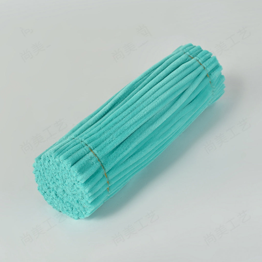 【100 Pcs】DIY handmade twisting stick，Soft plush craft sticks