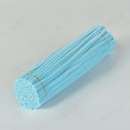 【100 Pcs】DIY handmade twisting stick，Soft plush craft sticks