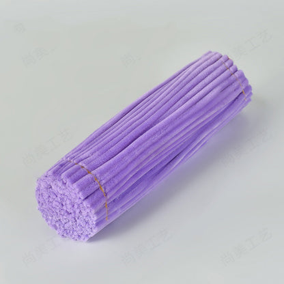 【100 Pcs】DIY handmade twisting stick，Soft plush craft sticks