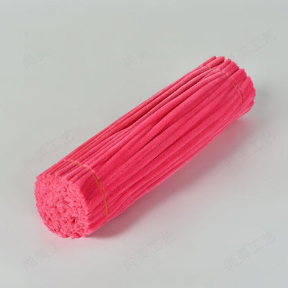 【100 Pcs】DIY handmade twisting stick，Soft plush craft sticks