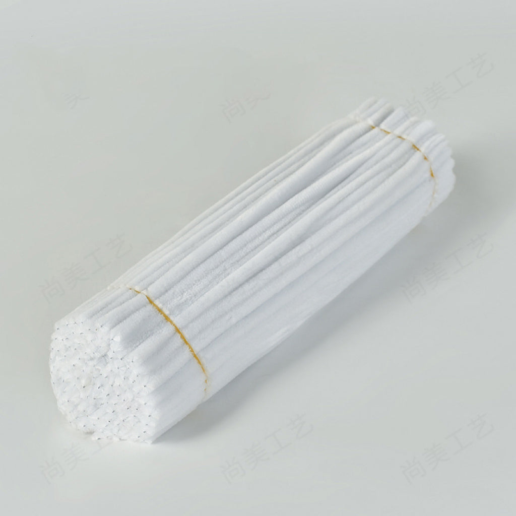 【100 Pcs】DIY handmade twisting stick，Soft plush craft sticks