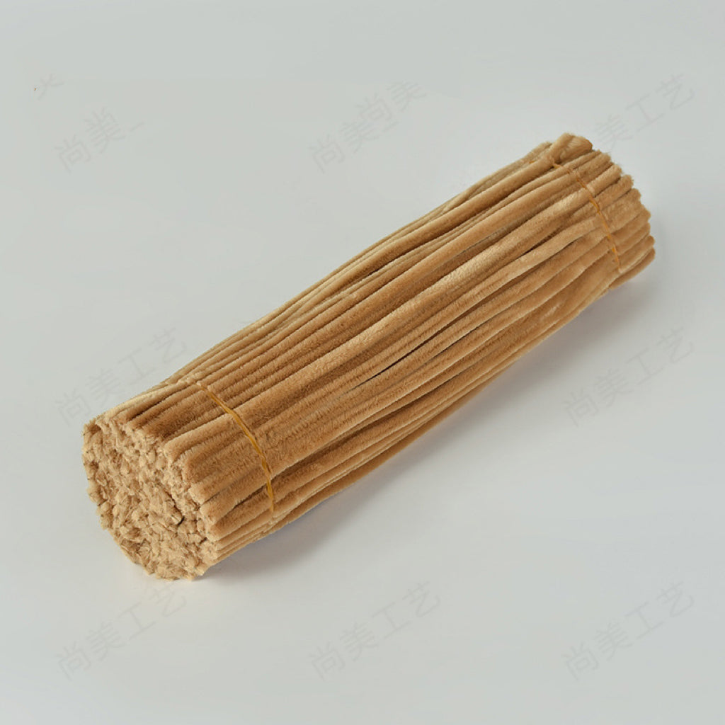 【100 Pcs】DIY handmade twisting stick，Soft plush craft sticks