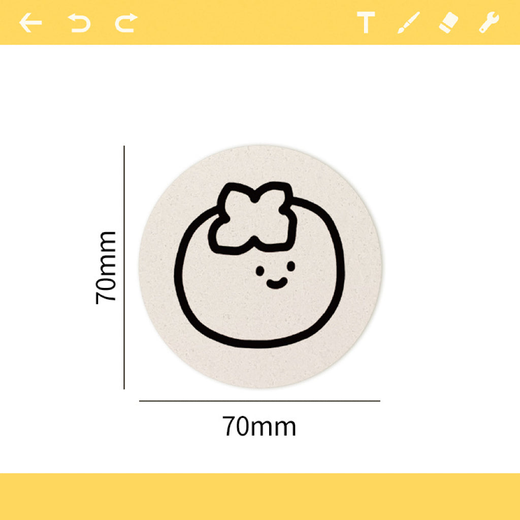 3D Sponge Canvas Round Paper, Color First and Then Drip Water to Create a 3D Artwork