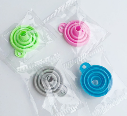 Collapsible Silicone Funnel for Household Use
