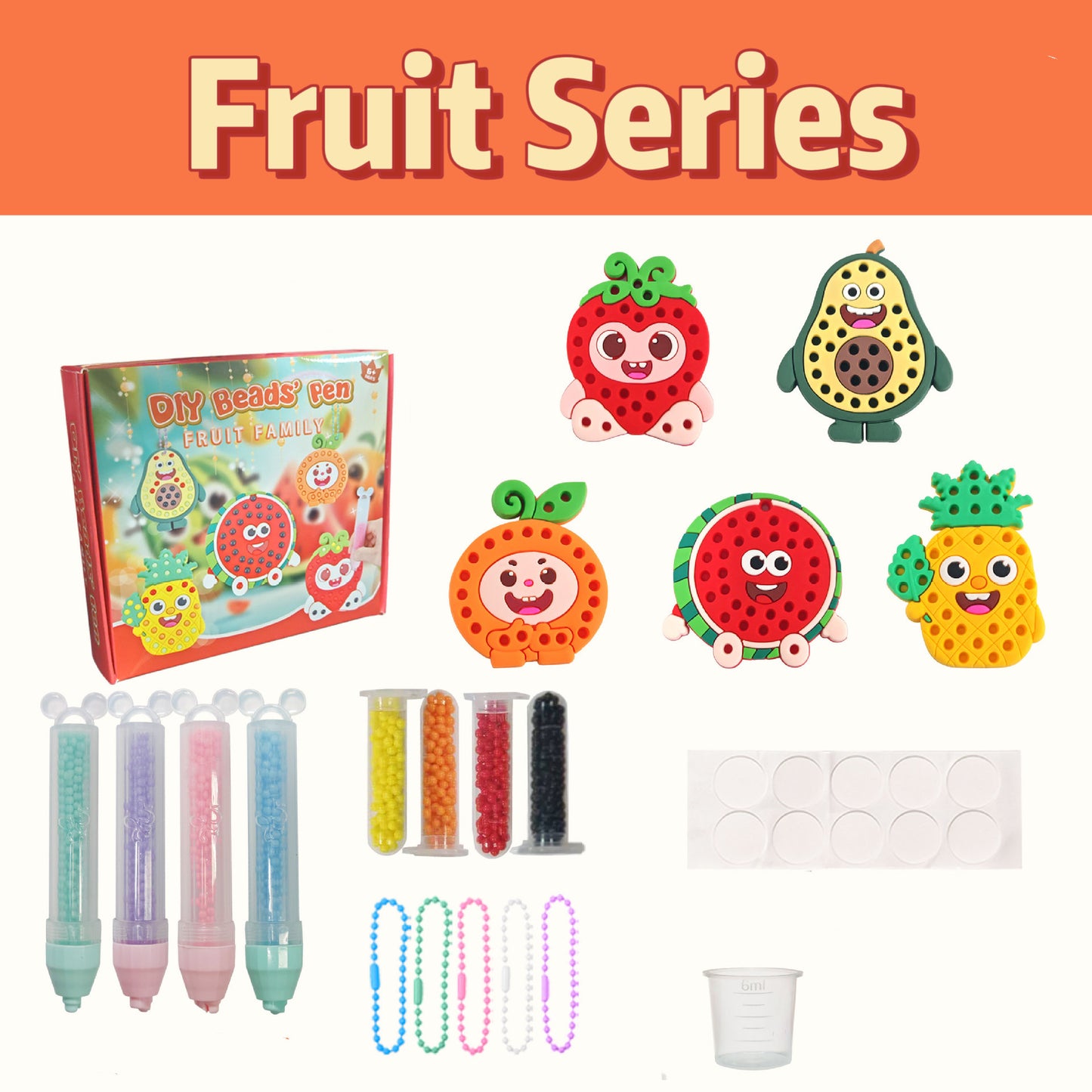 Kids DIY Diamond Sticker Cartoon Craft Kit — Reusable & Stick-On