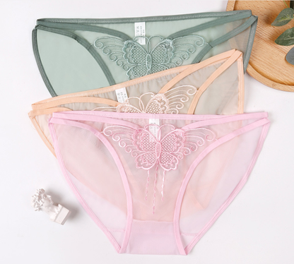 Women's Lace Butterfly Panties
