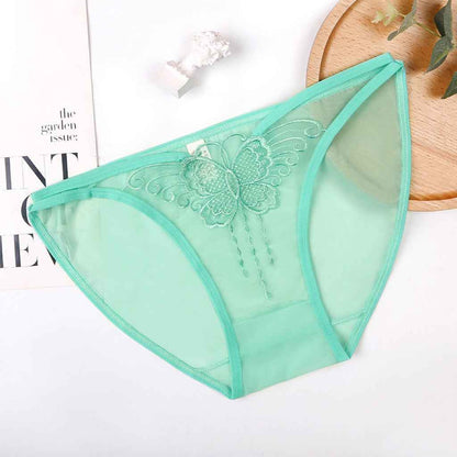Women's Lace Butterfly Panties