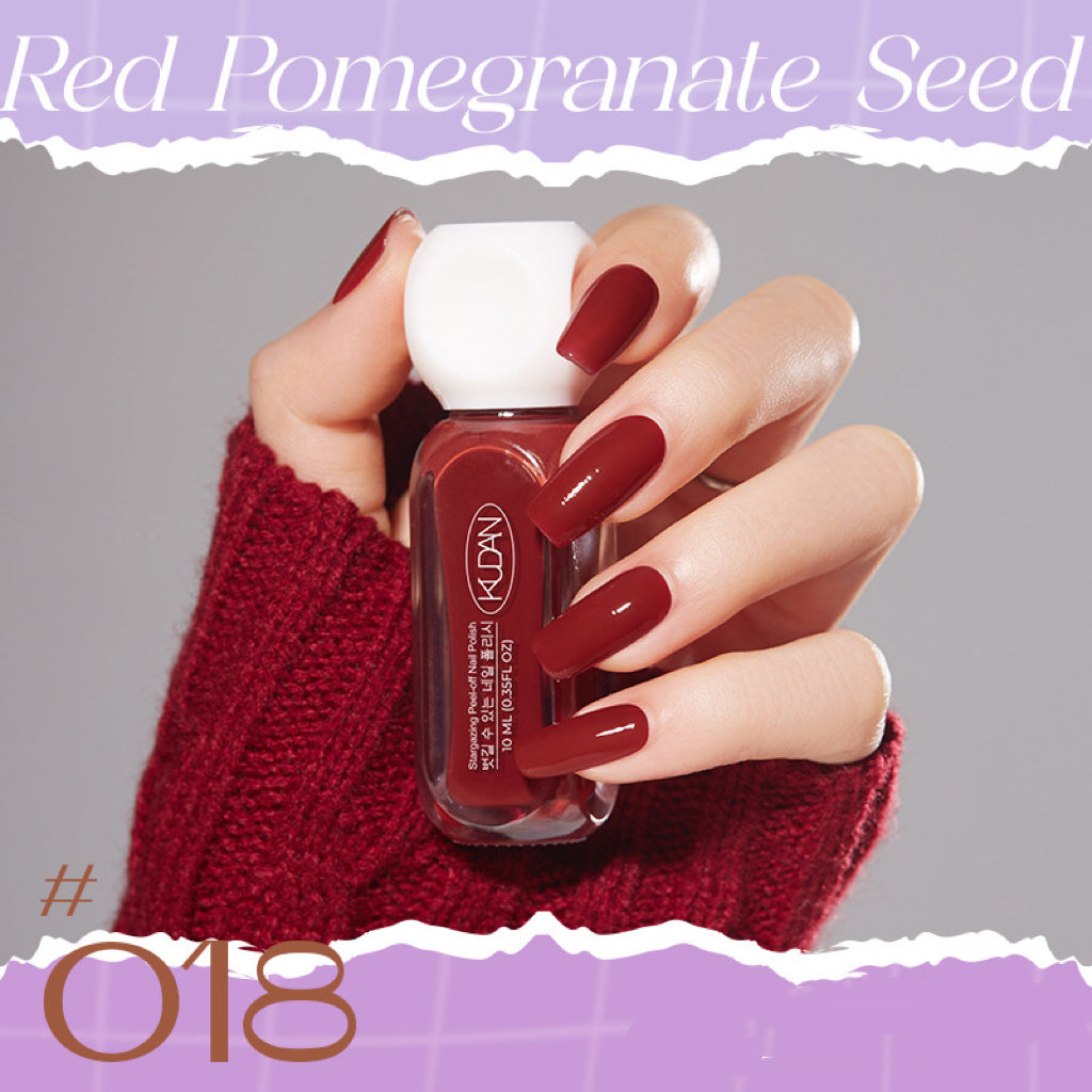 10ml Peel-Off Scented Nail Polish – Quick-Dry, No UV Lamp Required, Multi-Color
