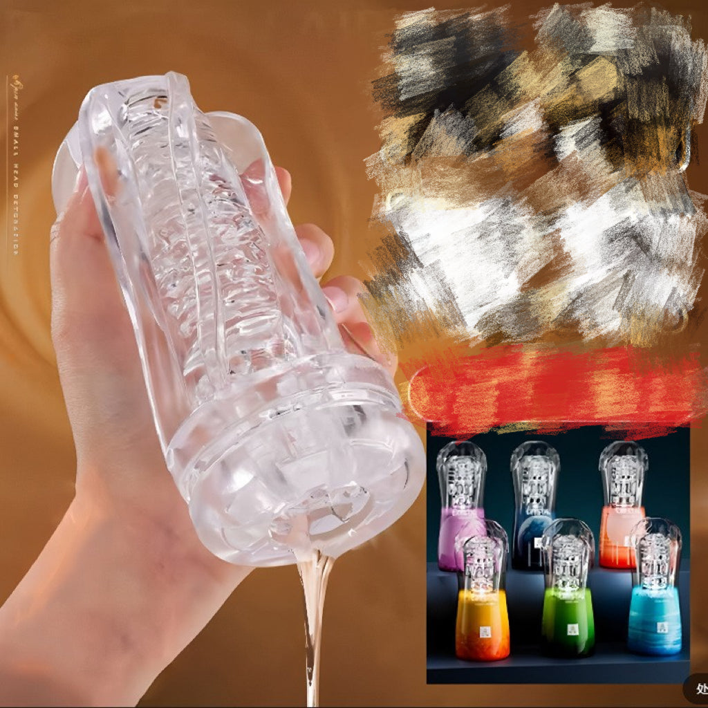 Transparent Soft Gel Body Massager Tool – Non-Electric
