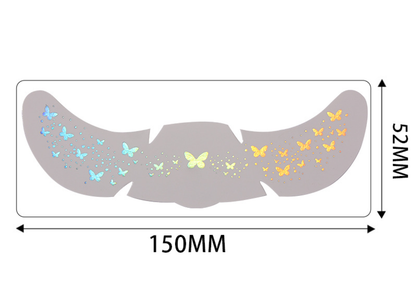 Gold foil freckle stickers, waterproof