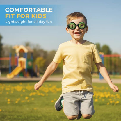 Funny Glasses with Winking Eye Mechanism – Blinking Eye Gag Glasses for Party Favors & Novelty Gifts