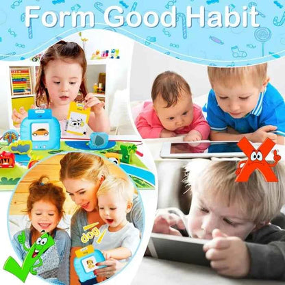 📚Talking Flash Cards – Bilingual Learning Toy for 3-6 Year Old Kids