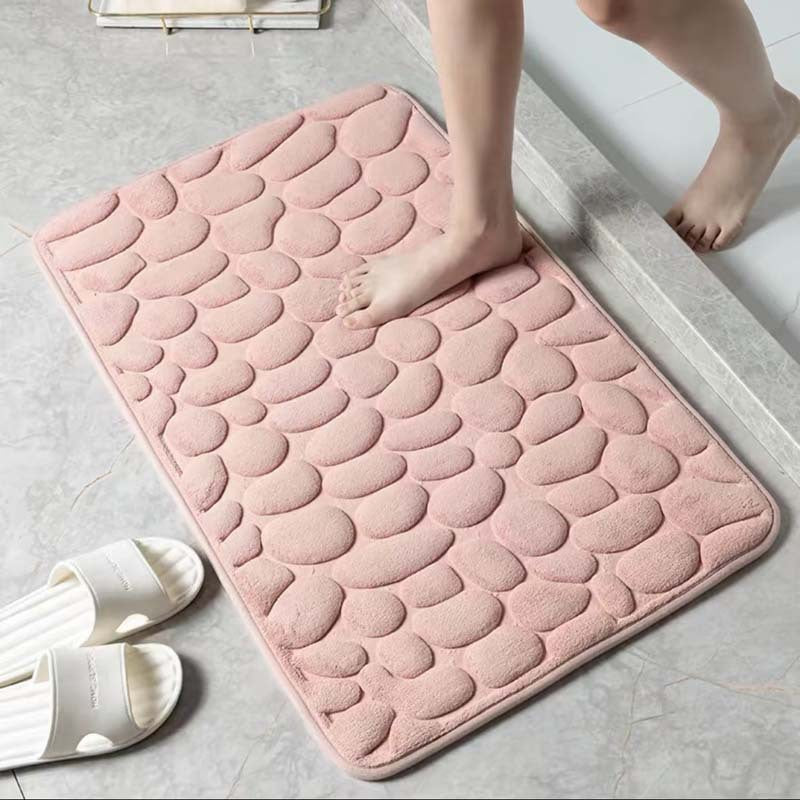 Coral fleece floor mat, comfortable and non-slip