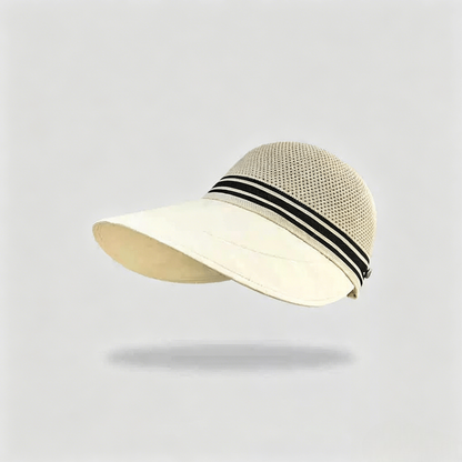 🌴 Women's Trendy Breathable Sun Bucket Hat – Side Clips for Face Mask, UV Protection & Foldable