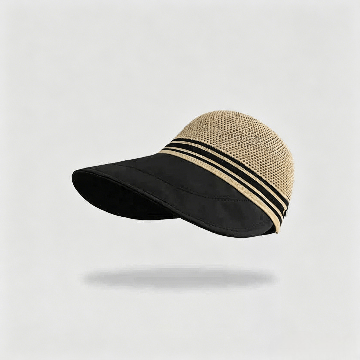 🌴 Women's Trendy Breathable Sun Bucket Hat – Side Clips for Face Mask, UV Protection & Foldable