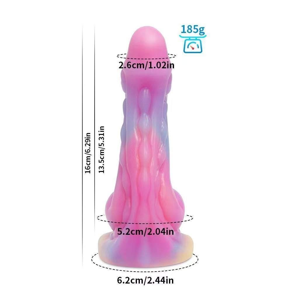 Glow-in-the-Dark Alien Silicone Decorative Ornaments