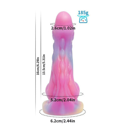 Glow-in-the-Dark Alien Silicone Decorative Ornaments
