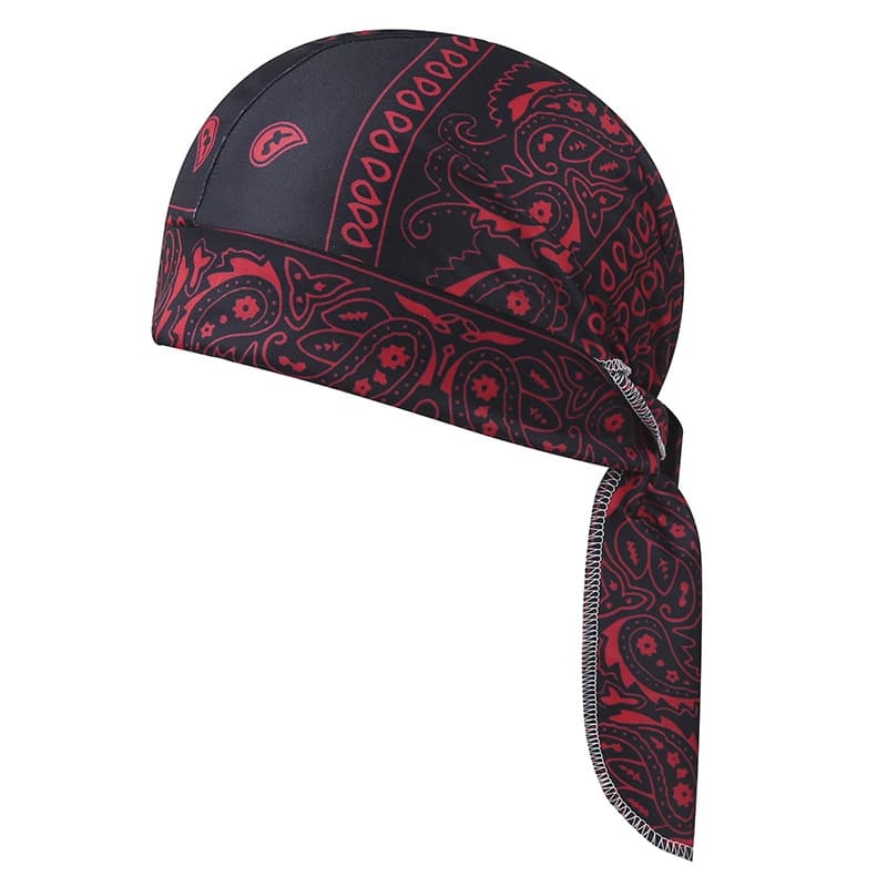 Unisex Elastic Paisley Headscarf Cap｜Breathable & Sports Ready