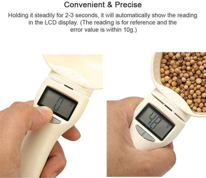 🎂🥄 Precision Scoop Scale · Don't guess, measure in grams