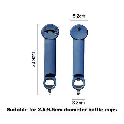 টেলিস্কোপিক ডিজাইনের সাহায্যে বহুমুখী এবং শ্রম-সাশ্রয়ী ক্যান ওপেনার