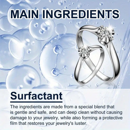 Jewelry Cleaner Spray - Safe for Delicate Chains, Rings, Earrings