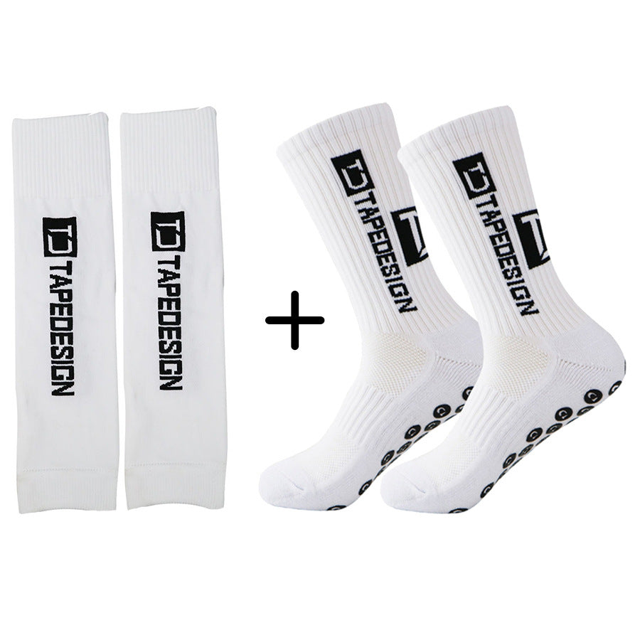 Knee-High Football Socks & Sleeve Set – Anti-Odor, Non-Slip