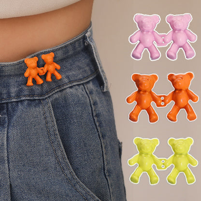 Waist Bear-Shaped Trouser Buckle
