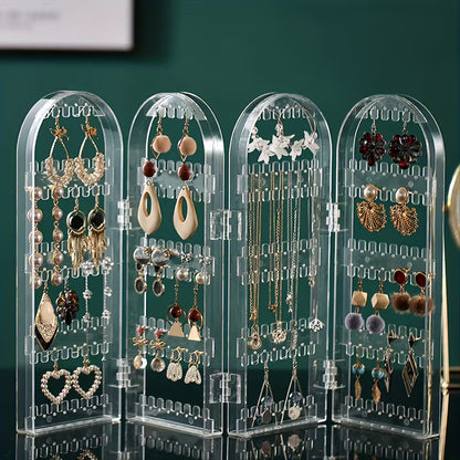 240-Hole Large Capacity Oval Jewelry Organizer