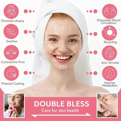 Facial Ice roller - moisturizes, reduces inflammation and swelling, shrinks pores, tightens skin