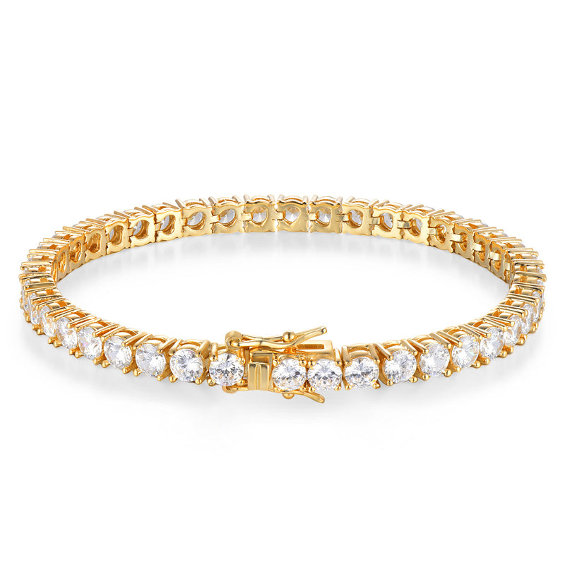 Electroplated Zircon Bracelet for Women