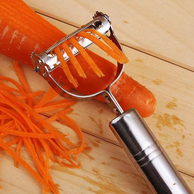 2-in-1 Stainless Steel Julienne & VegetablePeeler