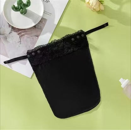 [4 PCS]Lace Seamless Chest Cover – V-Neck Layering Top, Adjustable & Anti-Slip, Summer Essential