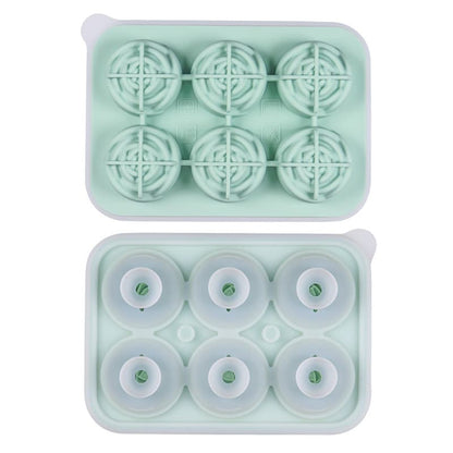 🌹🧊  Rose-Shaped Food-Grade Silicone Ice Mold