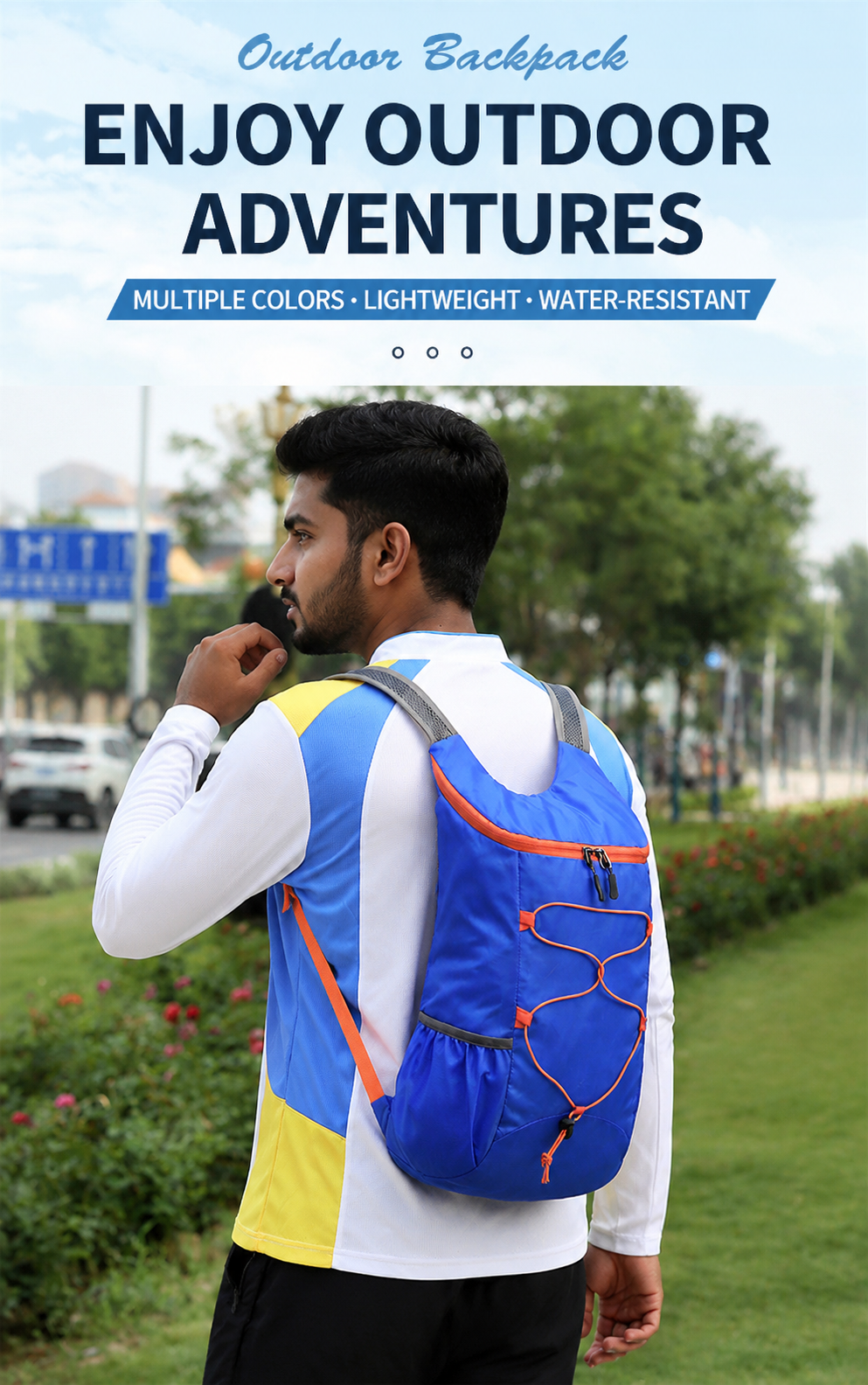 Lightweight Outdoor Backpack – Foldable for Travel, Hiking & Cycling