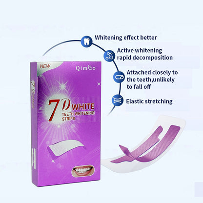 Purple Teeth Strips Daily Travel Use Teeth Whitening Strips