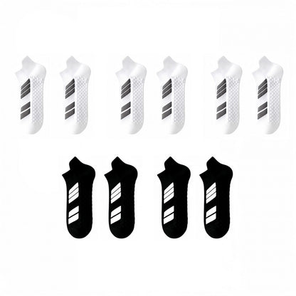 Men’s Breathable Sweat-Wicking Running Socks