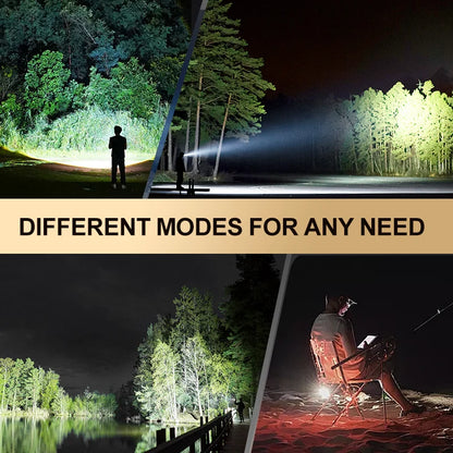 Multi-Functional Aluminum Alloy Mini Flashlight