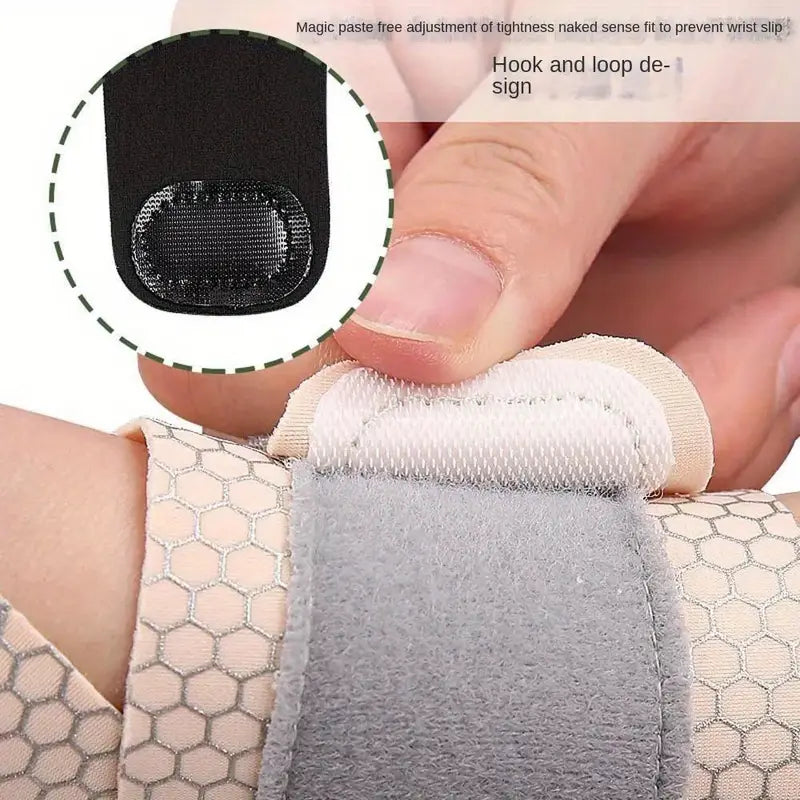 Ultra Thin Adjustable Wrist Brace - Breathable Lightweight Sport & Office Use