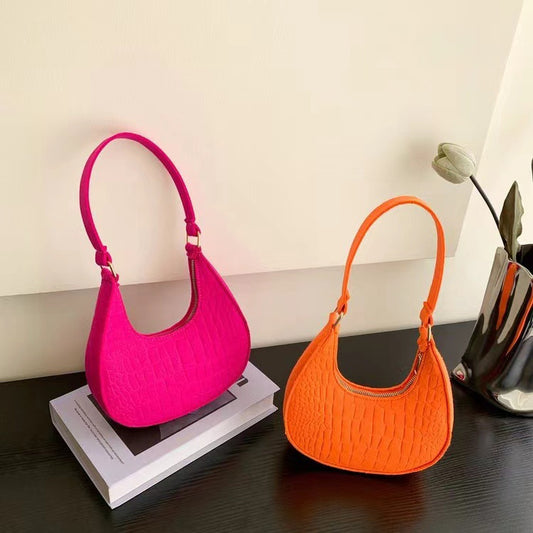 Fashion Alligator Pattern Shoulder Bags