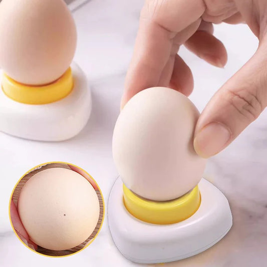 🥚Egg Piercer with Safety Lock – One-Press Pricking, Prevents Cracking, Perfect Hard-Boiled Eggs Every Time